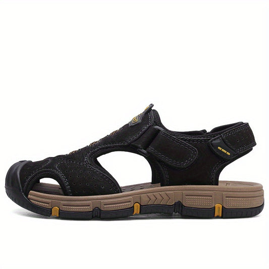 Men's Non slip Sandals Quick Dry Closed Toe Rubber Sole Beach Shoes