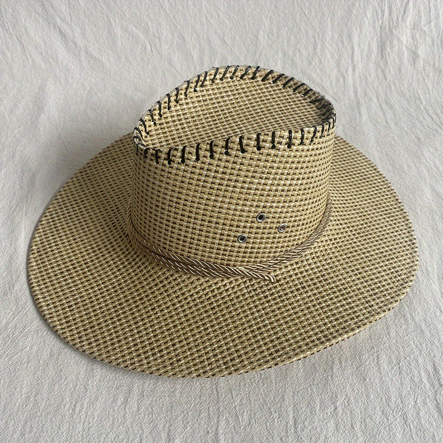 Summer Straw Western Cowboy Hat