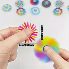 6pcs Colorful Fidget Spinner Toys for Kids Party Favors Classroom Rewards