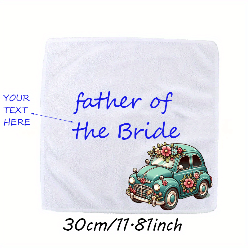 Floral Wedding Handkerchief Perfect Bridesmaid Gift