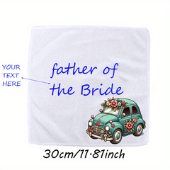 Floral Wedding Handkerchief Perfect Bridesmaid Gift