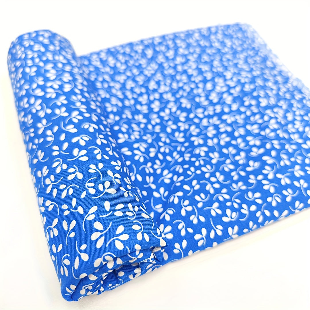 1yd Faux Cotton Fabric for DIY Clothes Pants Dress Quilt, Cut Size