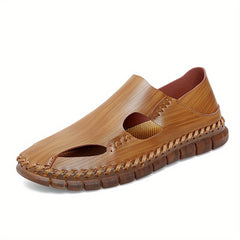 Men's Stitched Sandals - Assorted Colors Casual Walking Shoes