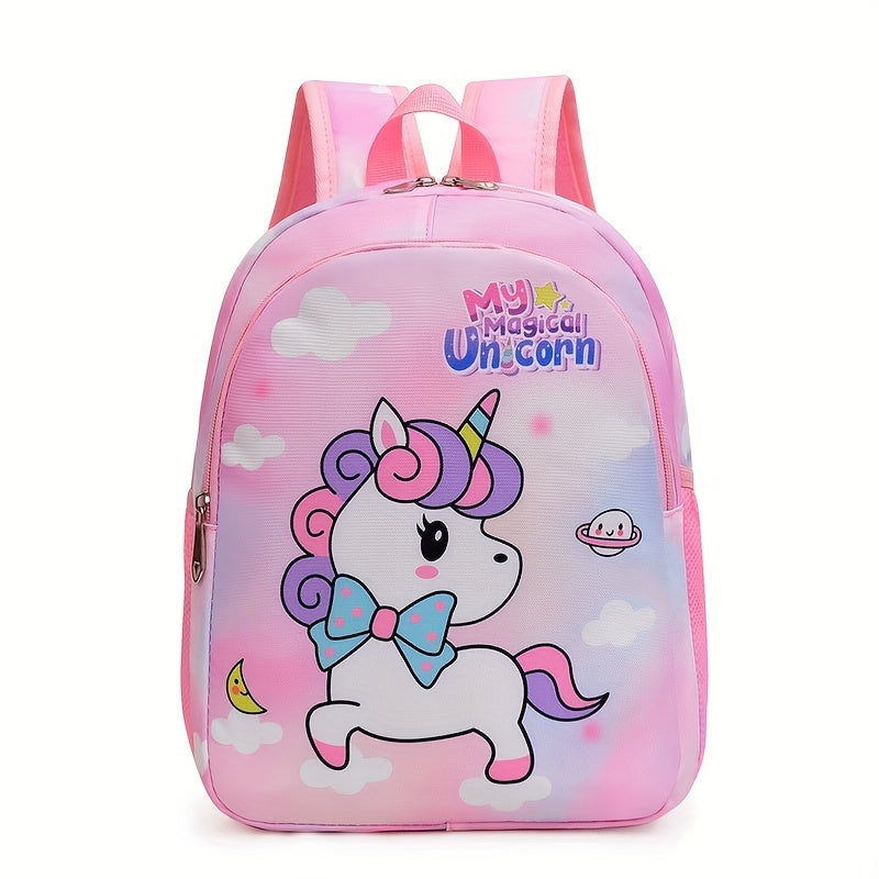 Kids Backpack Unicorn Dinosaur Cat School Bag Waterproof Travel Gift