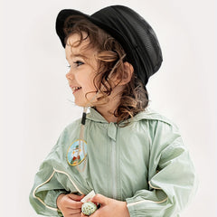 Baby Mesh Fisherman Hat Wide Brim Sunscreen