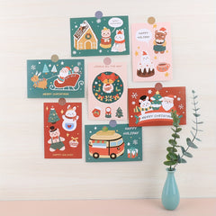 30 Christmas Decoration Cards for Friends and Relatives