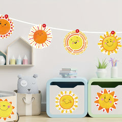 20 PCS Sun Cutouts Bulletin Board Decoration DIY Art Crafts School Theme Party