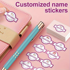 Customized Labels for School/Office Supplies - Set of 256pcs