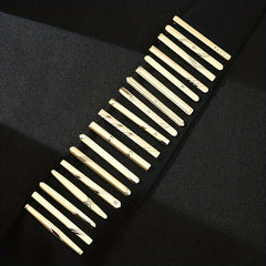 Men's Business Striped Matte Tie Clip High end Tie Clip Weddings Business Partie