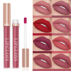 5PCS Waterproof Long Lasting Red Lip Tint Velvet Matte Lip Gloss