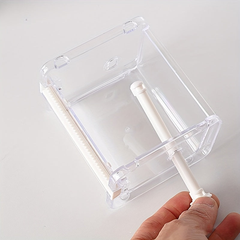 Tape Cutter Set Transparent Tape Holder Tape Dispenser