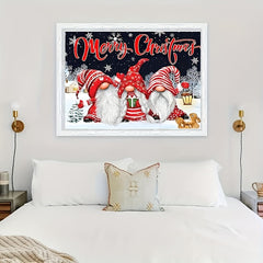 5D Christmas Rhinestone Painting DIY Kit