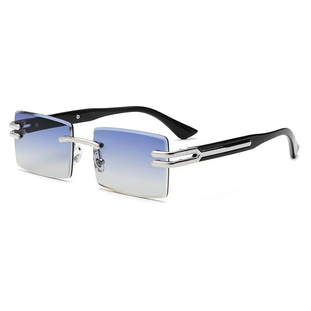 META EVO ONE Square Frameless Sunglasses