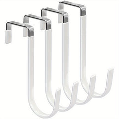 Over The Door Hook 4 Pack Single Hooks Hanger Metal