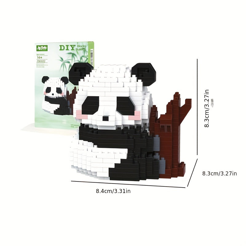 Panda Building Blocks Christmas Gift Birthday Gift Panda Assembled Toys
