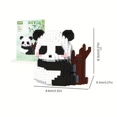 Panda Building Blocks Christmas Gift Birthday Gift Panda Assembled Toys