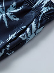 Boys Coconut Trees Casual Shorts for Vacation Beach