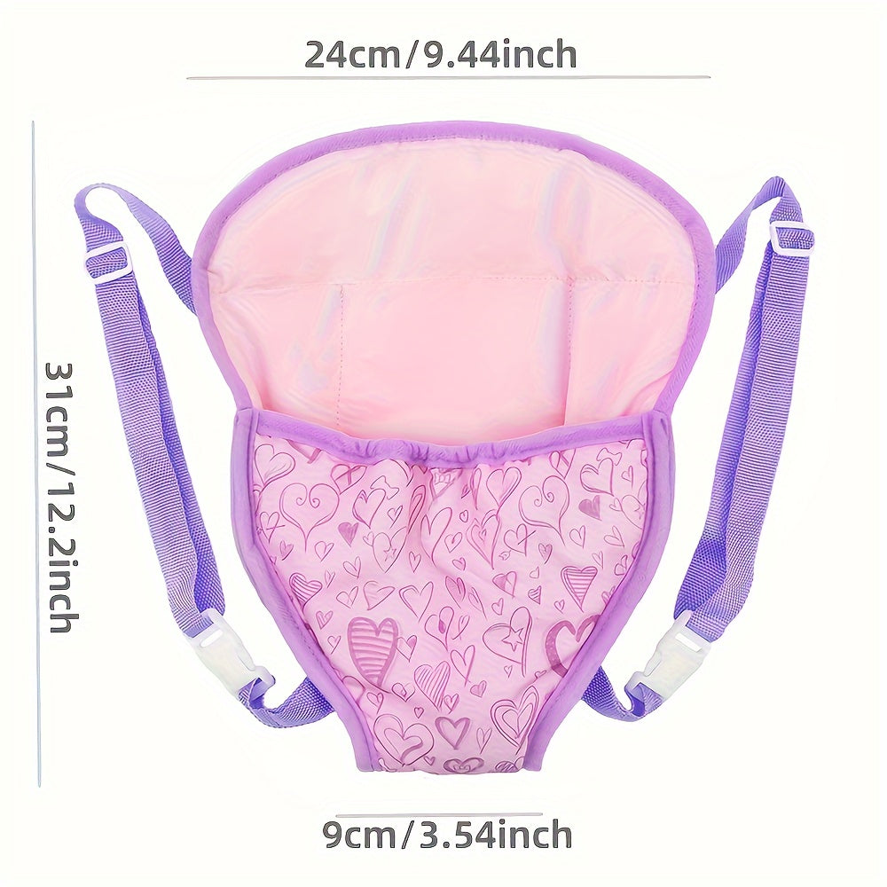 Doll Carrier Backpack for 30 48 45 Youngsters & Reborn Dolls Durable Polyester