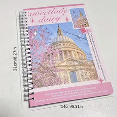 Coil Type Notebook Student Message Book Memo Notepad Journal Diary