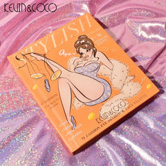 72 Color Eyeshadow Palette + Blush & Contour Kit