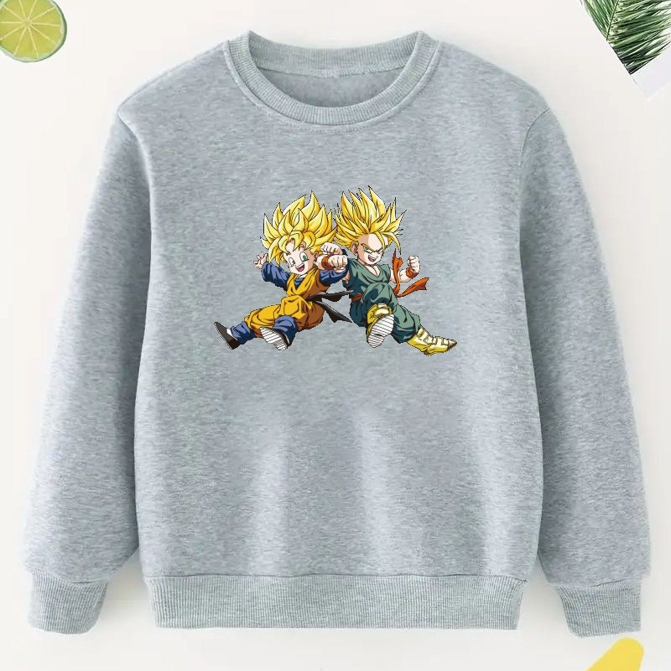 Boy's Anime Kids Graphic Sweatshirt Casual Long Sleeve Shirt