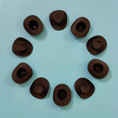 Holiday Plastic Toys Children's Toys Cowboy Hats Optional 25 4 Cm A Pack