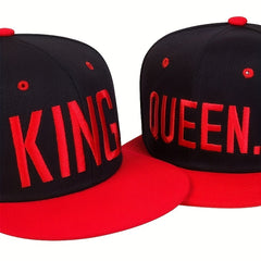 2PC Men's Embroidered Sunscreen Baseball Cap