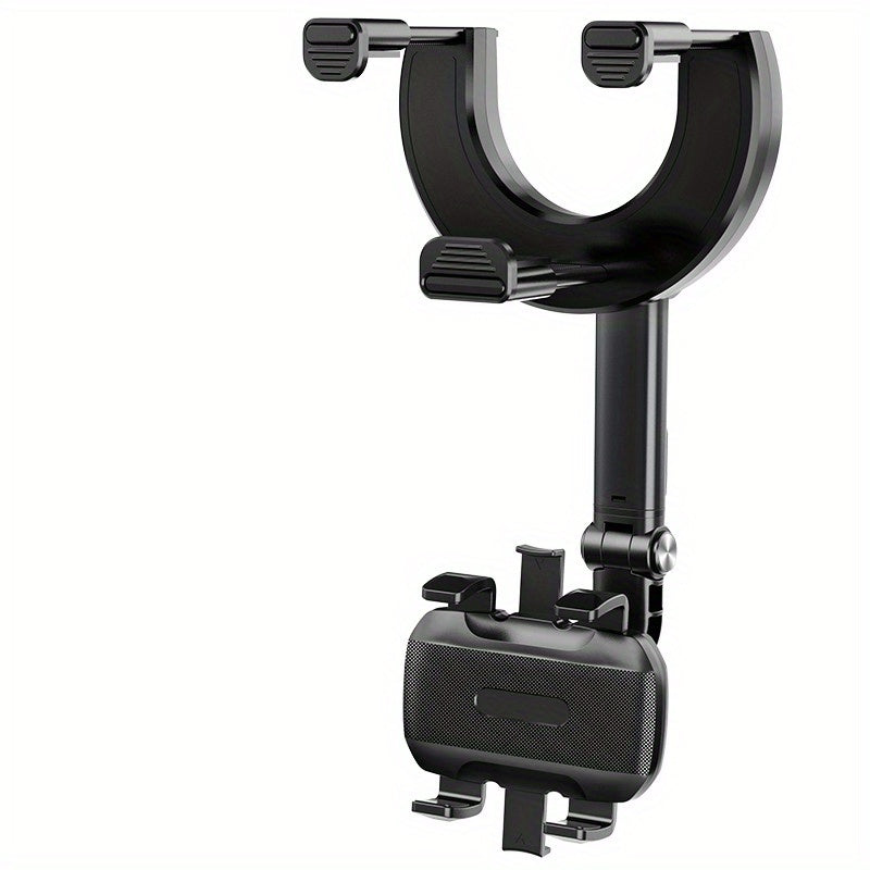 360 Rotatable Car Phone Mount - Perfect RearView Mirror View