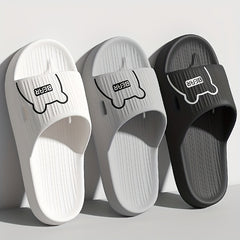 Men's Thick Slip On Slides Assorted Colors Non slip Home Walking Slippers