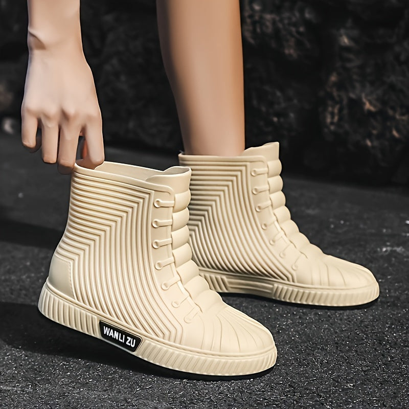 Waterproof Anti slip Outdoor Rain Boots for Women