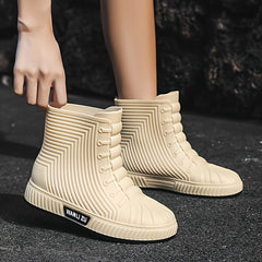 Waterproof Anti slip Outdoor Rain Boots for Women