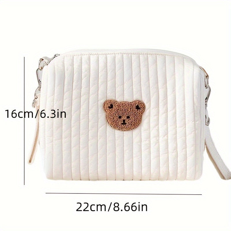 Soft Animal Print Diaper Bag Ins Small Portable Machine Washable Hand Washable