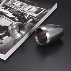Stainless Steel Cylinder Bottle Ashes Holder Keepsake