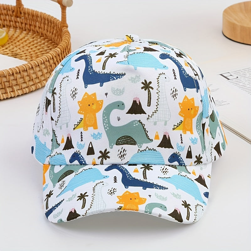 Kids Dino Sun Protection Baseball Cap