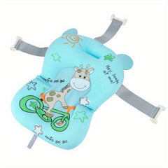 Baby Bath Seat with Non Slip Mat & Body Cushion