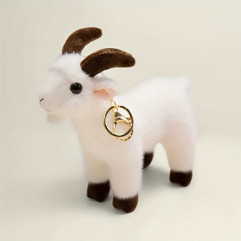 SNUGGLEON Plush Goat Pendant Keychain