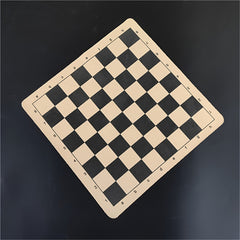 Foldable Leather Chess Board Checkerboard Portable Game