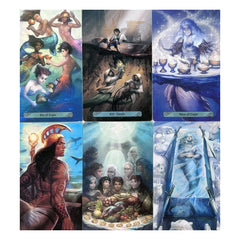 Mermaid Tarot Card 78 Divination Cards In English for Fortune Telling