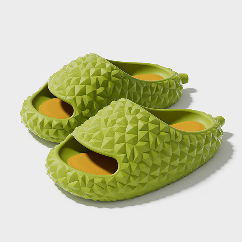 Men's Lightweight Fruit Slippers Open Toe Home Shoes for Shower