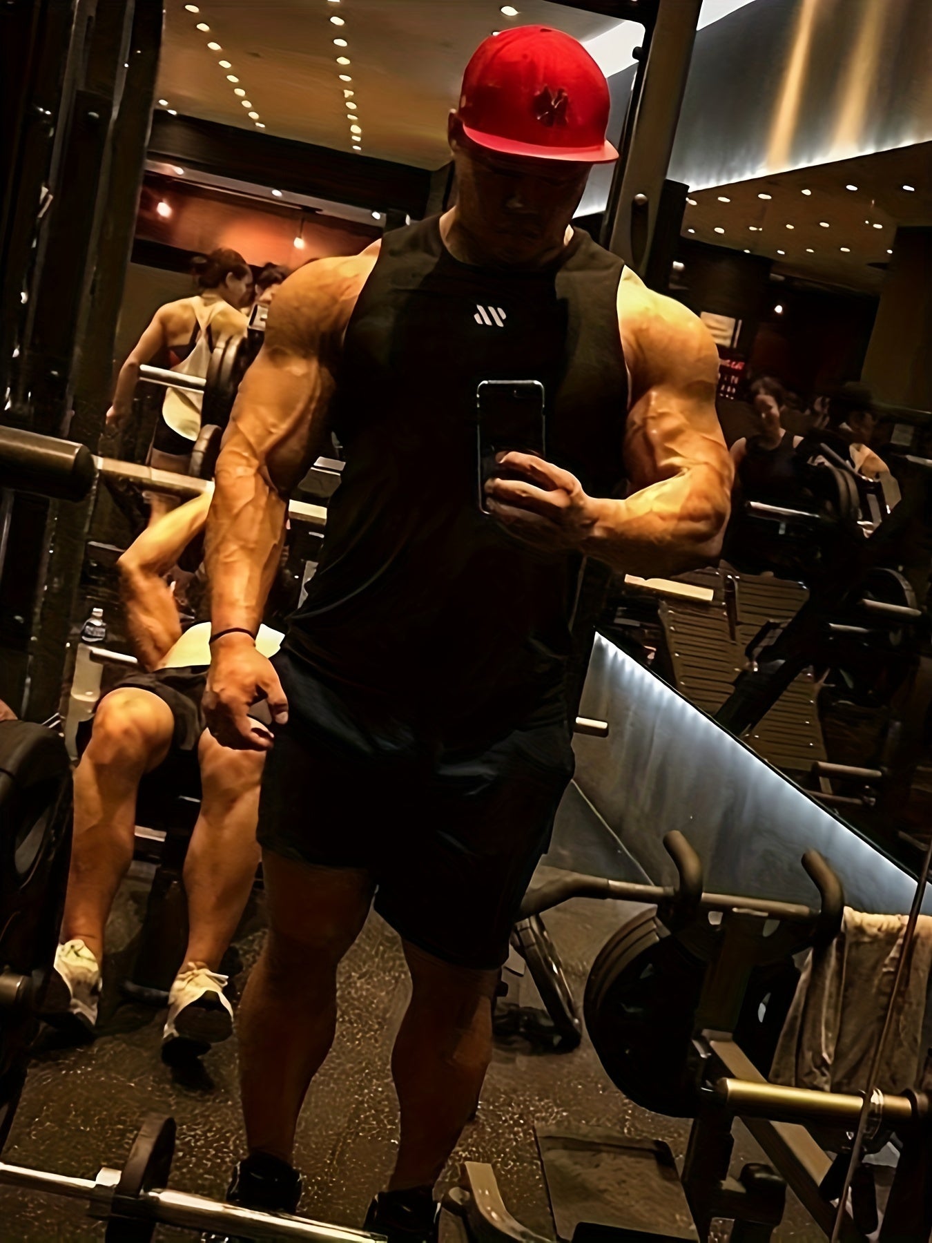 Pattern Print Men's Sleeveless Tank Tops