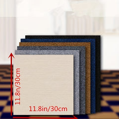 10pcs Peel and Stick Carpet Floor Tile Non Slip Household Commercial Carpet Tile