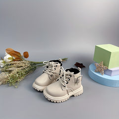Girls Non Slip Zipper Boots for Indoor Outdoor Travel