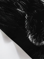 Men's Wolf Graphic Print Hoodie Pullover for Autumn Winter