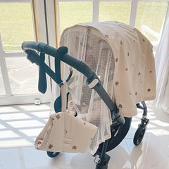 Pink Rabbit Sunscreen Curtain for Baby's Safety & Comfort