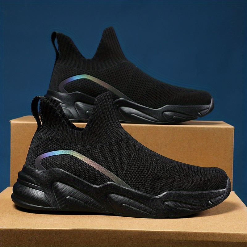 Unisex Sock Slip-on Sneakers Lightweight Breathable Walking Shoes