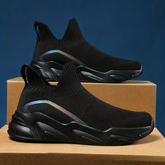 Unisex Sock Slip-on Sneakers Lightweight Breathable Walking Shoes