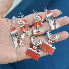 Acrylic Christmas Earrings for Boys and Girls