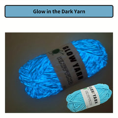 Glow In The Dark Yarn Luminous Cotton Yarn Soft Yarn For DIY Knitting