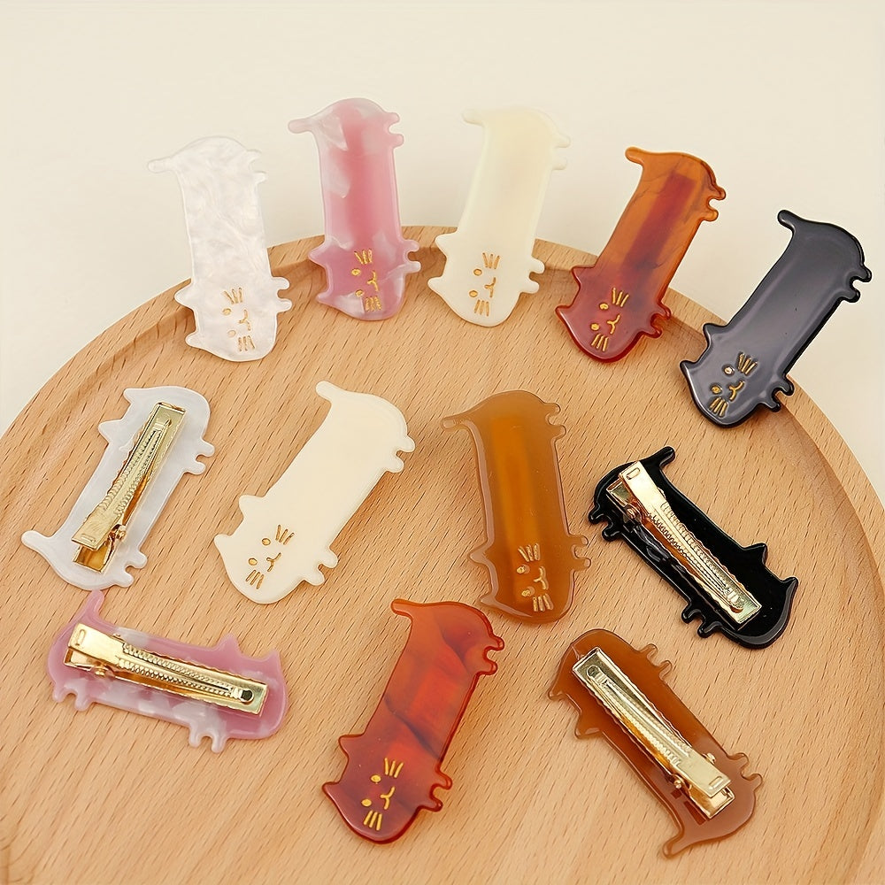 Cat Hair Clips Decorative Hair Accessories for Baby Girls