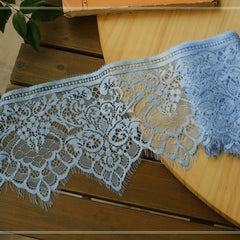 3m x 17cm Eyelash Lace Trim DIY Clothing Dress Accessories
